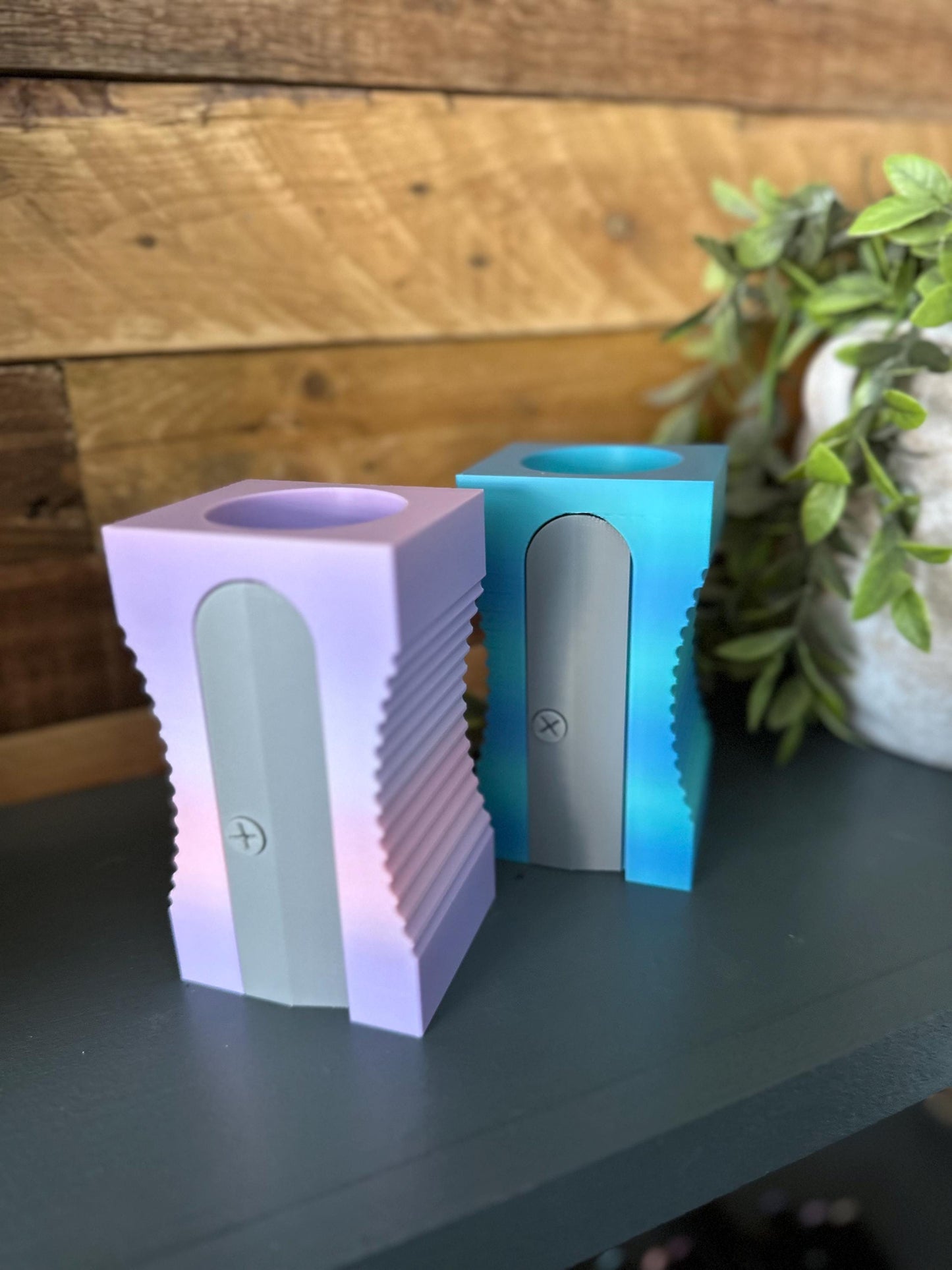 Desk Tidy 3D Printed Pencil Sharpener Holder – Fun Desk Organizer for Kids & Teachers, Unique Stationery Gift