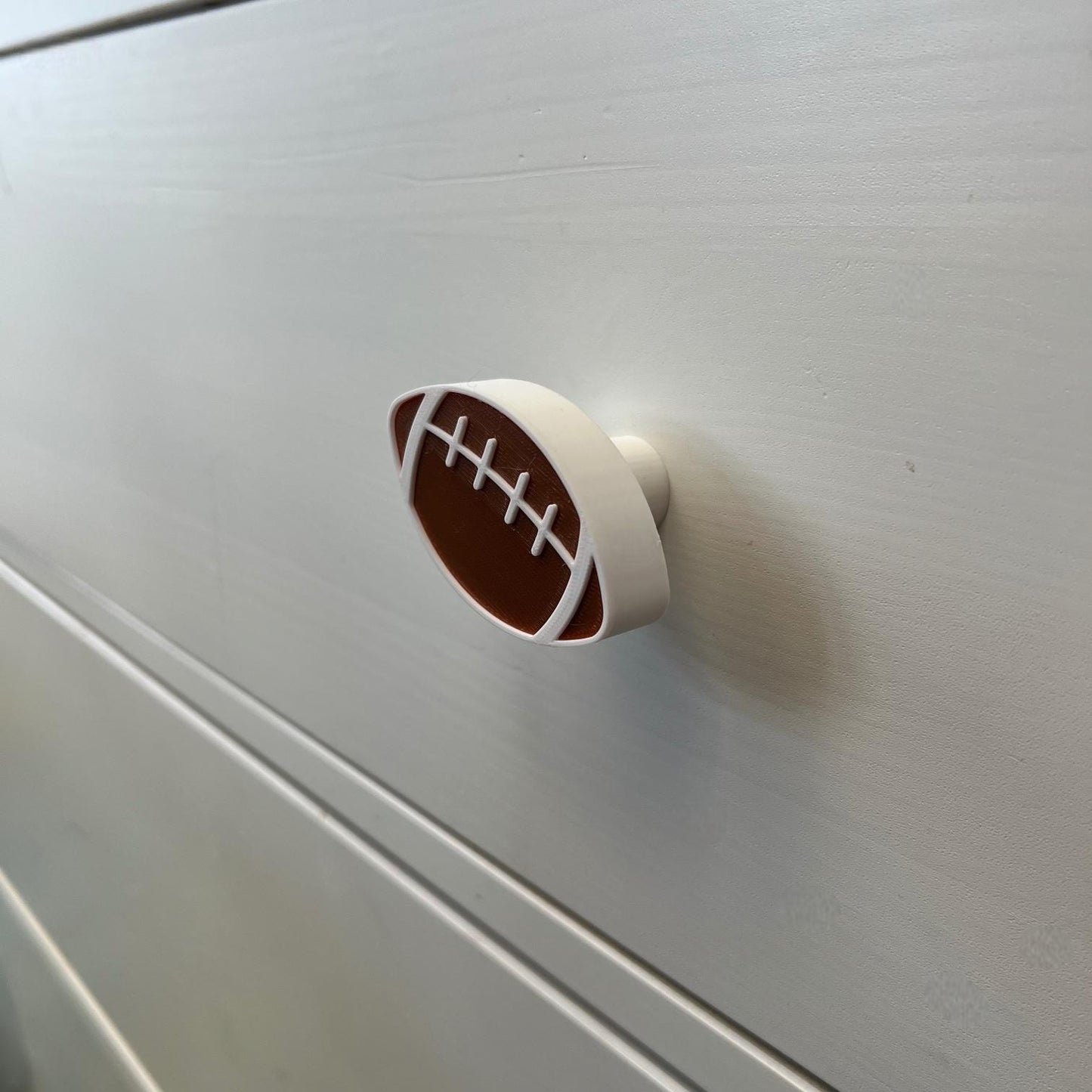 3D Printed Sports Ball Drawer Knobs: Kids Room Decor, PLA Handles