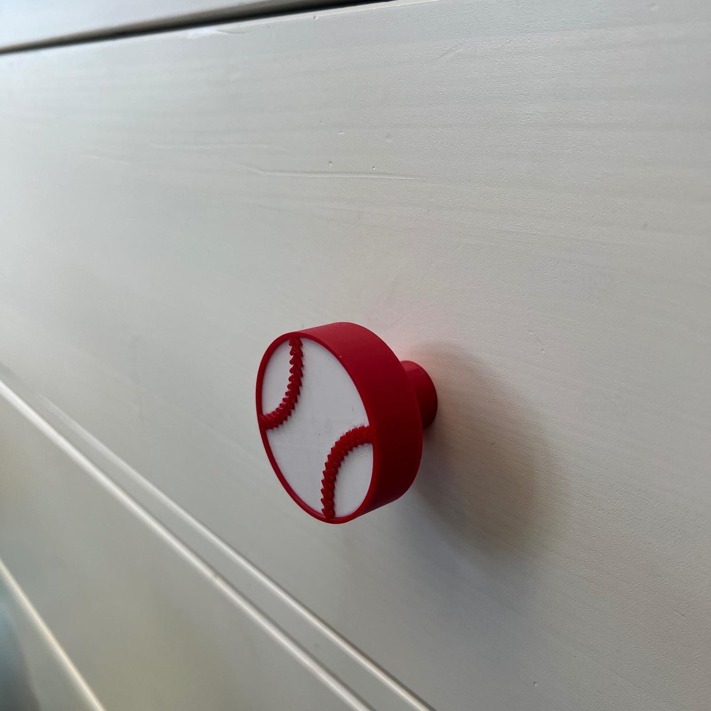 3D Printed Sports Ball Drawer Knobs: Kids Room Decor, PLA Handles