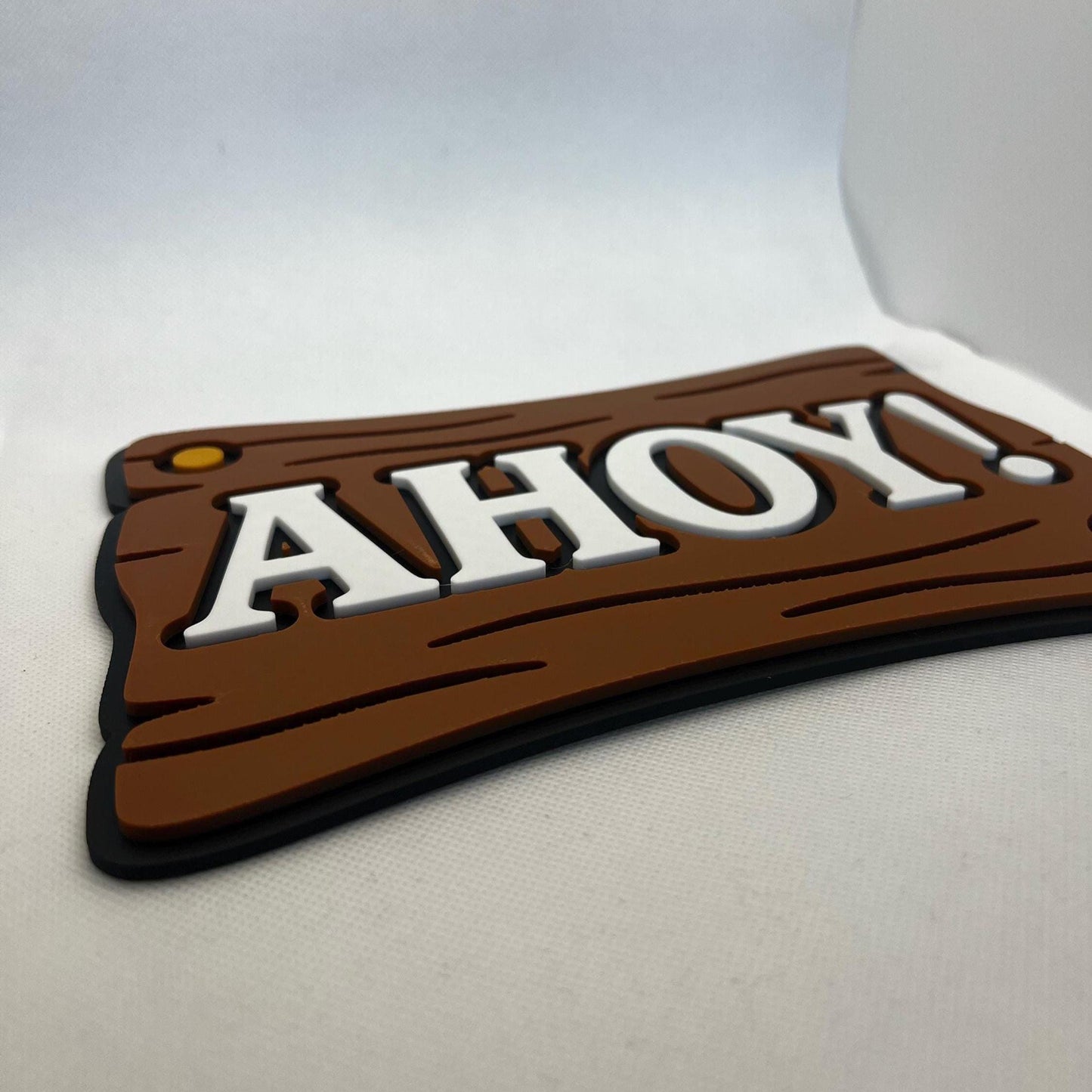 Pirate Ship Wall Sign - Fun 3D Printed Decor for Kids' Rooms and Playrooms
