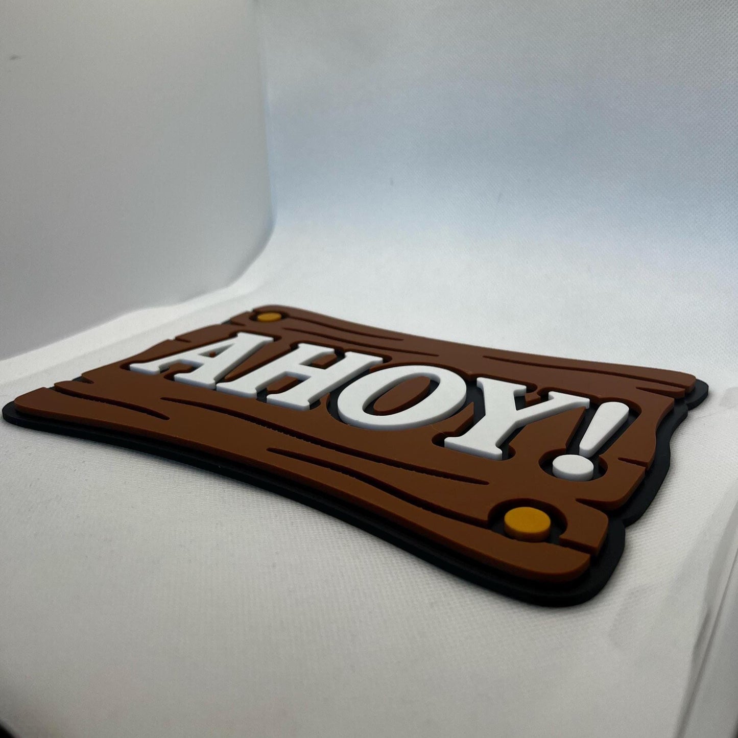 Pirate Ship Wall Sign - Fun 3D Printed Decor for Kids' Rooms and Playrooms