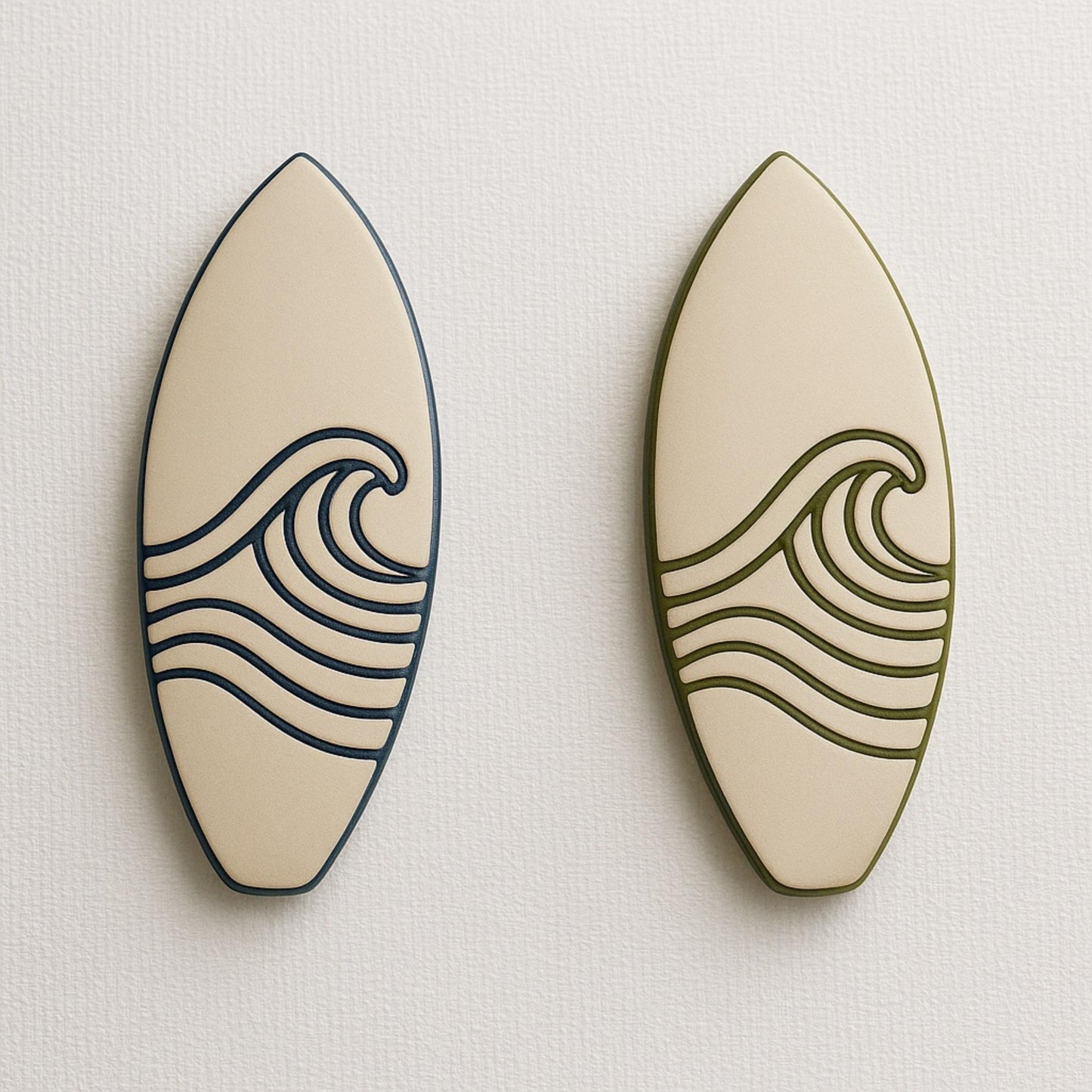 3D Printed Surfboard Drawer Pull: Coastal Kids Room Decor