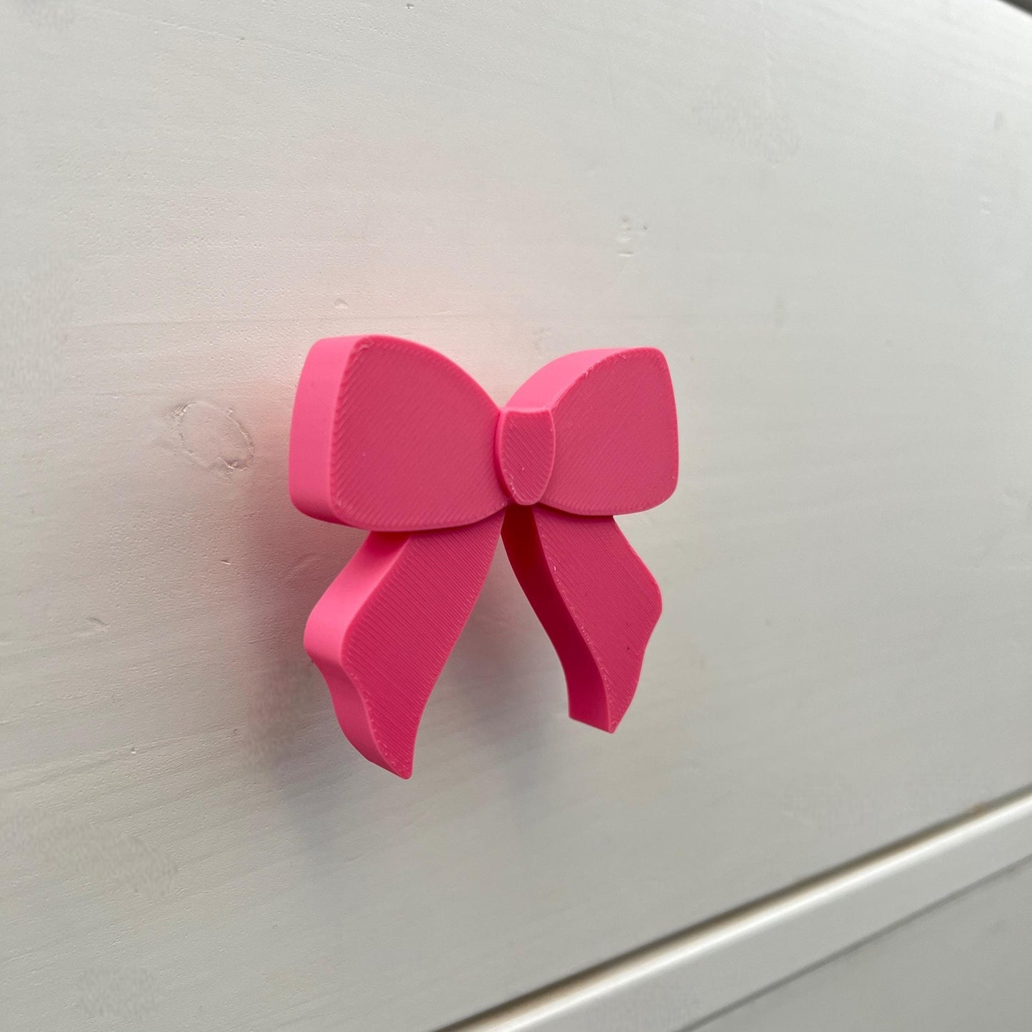3D Printed Bow Drawer Pulls: Colorful Nursery & Kids Room Decor