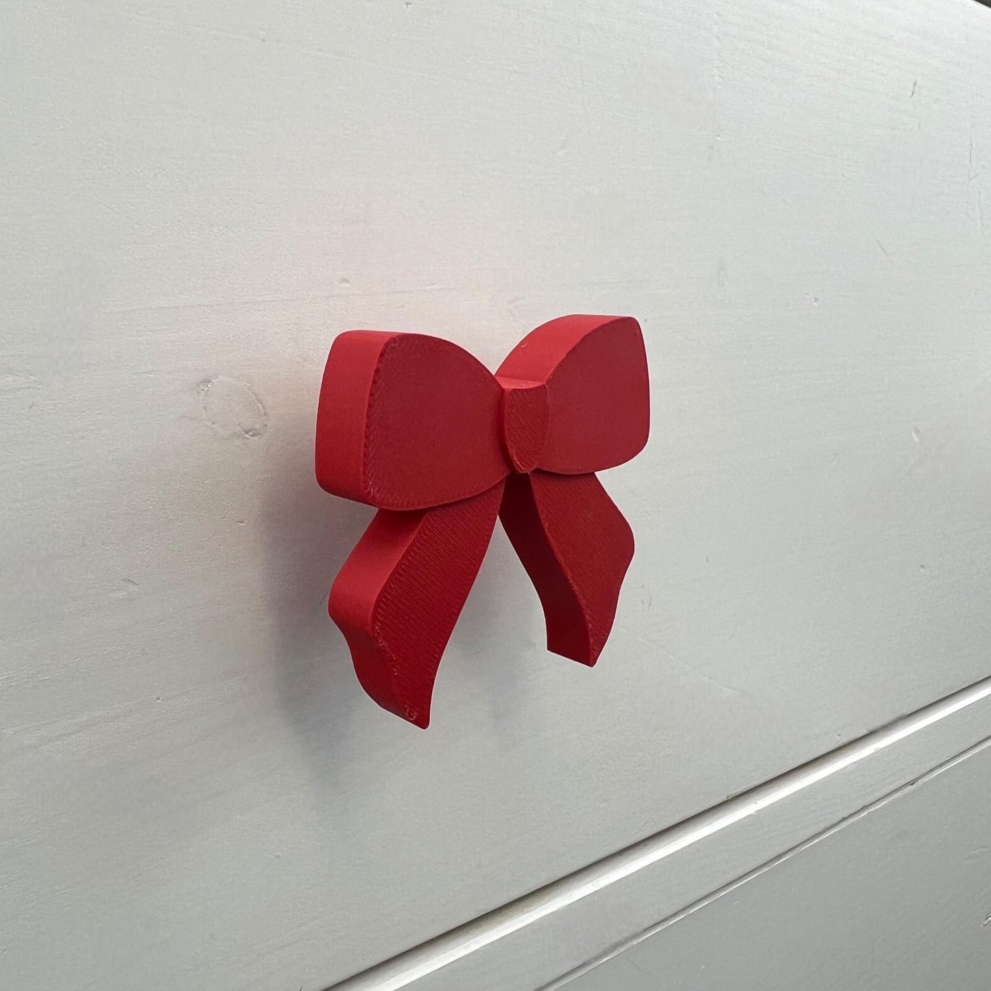 3D Printed Bow Drawer Pulls: Colorful Nursery & Kids Room Decor