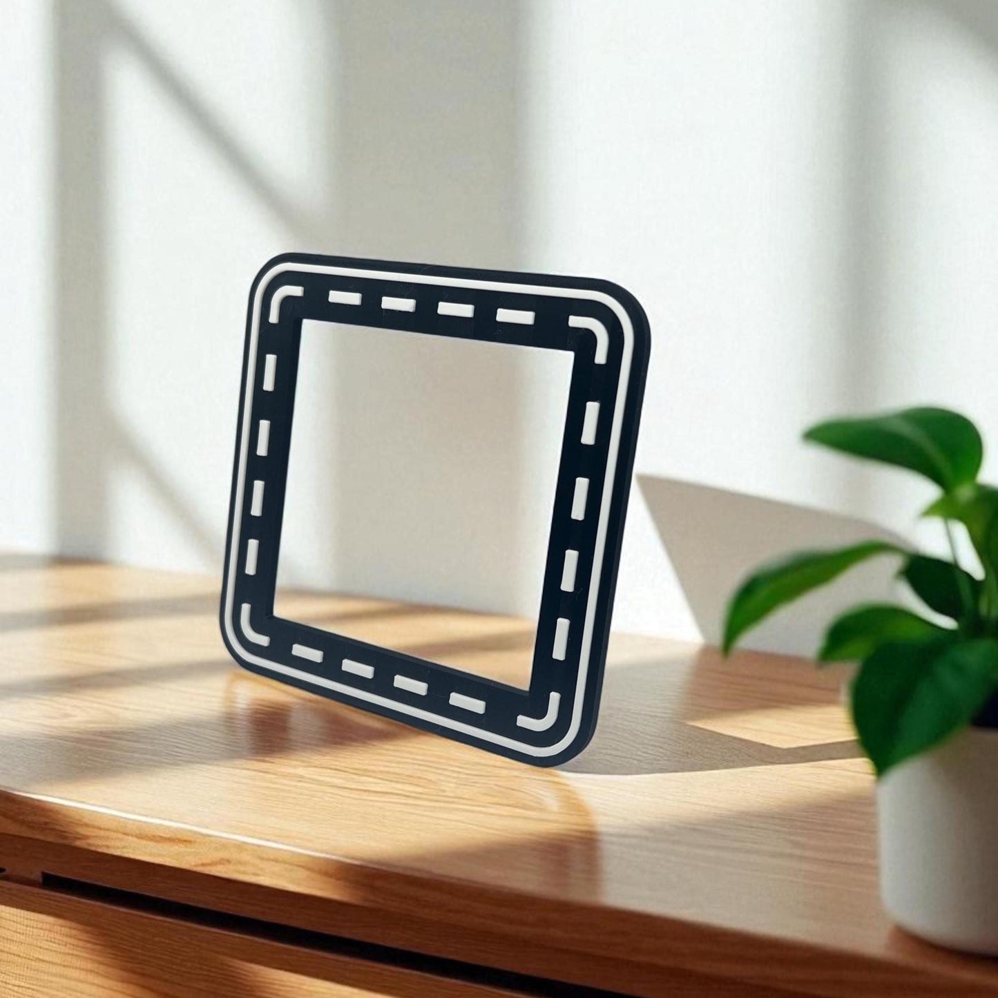 Race Track Light Switch Surround – Kids Car Bedroom Decor | Racing Wall Plate Frame