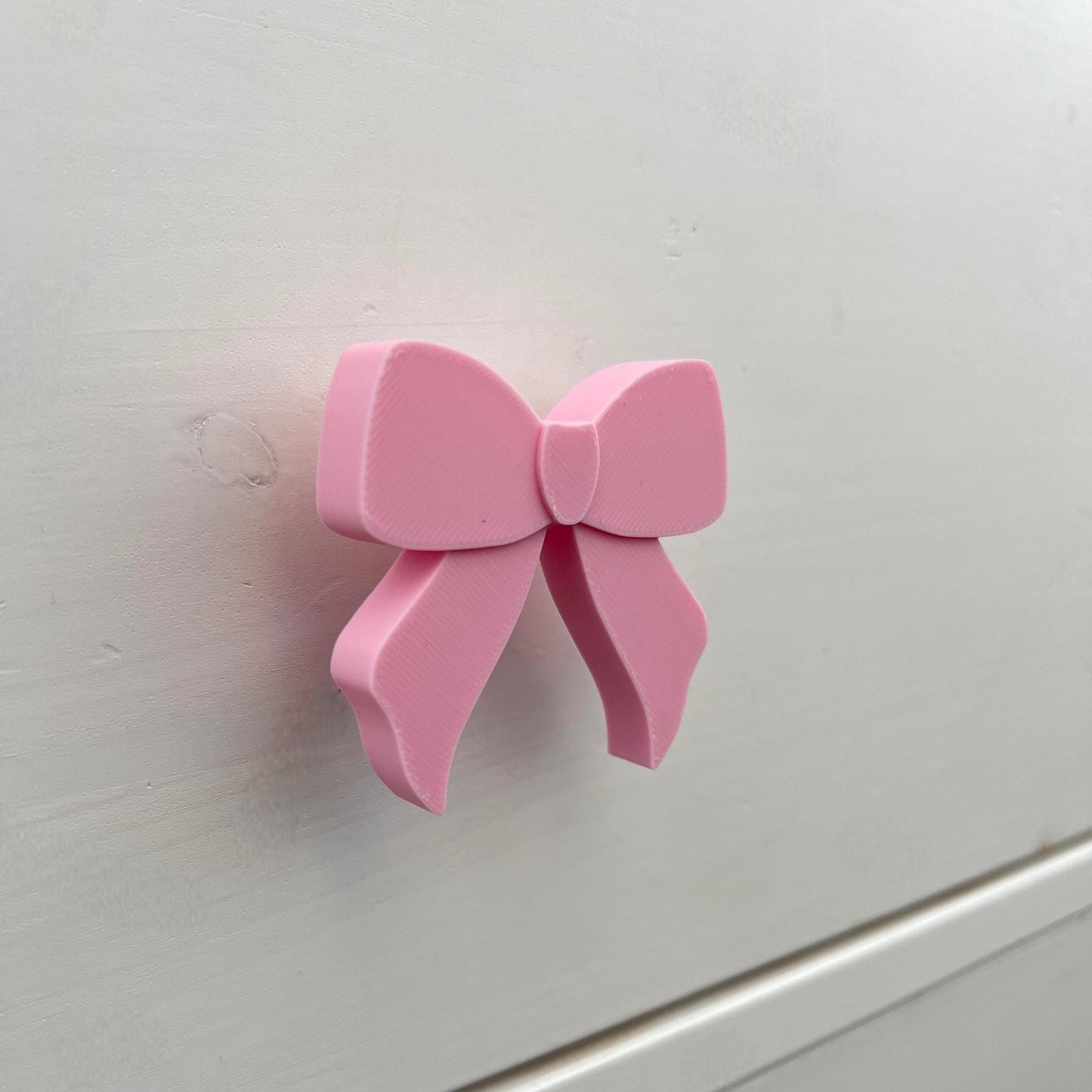 3D Printed Bow Drawer Pulls: Colorful Nursery & Kids Room Decor