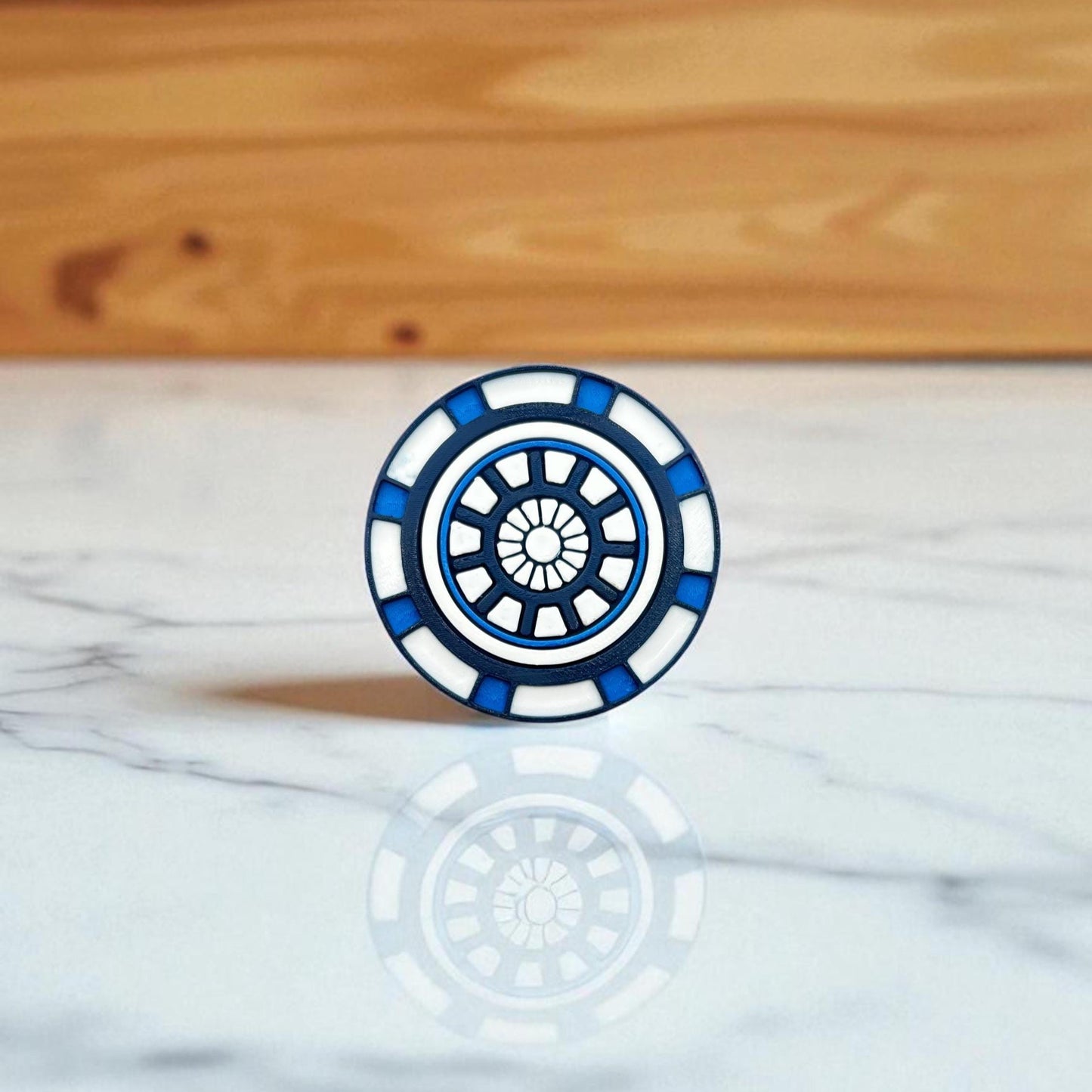 3D Printed Sci-Fi Drawer Pull: Arc Reactor Style Cabinet Knob