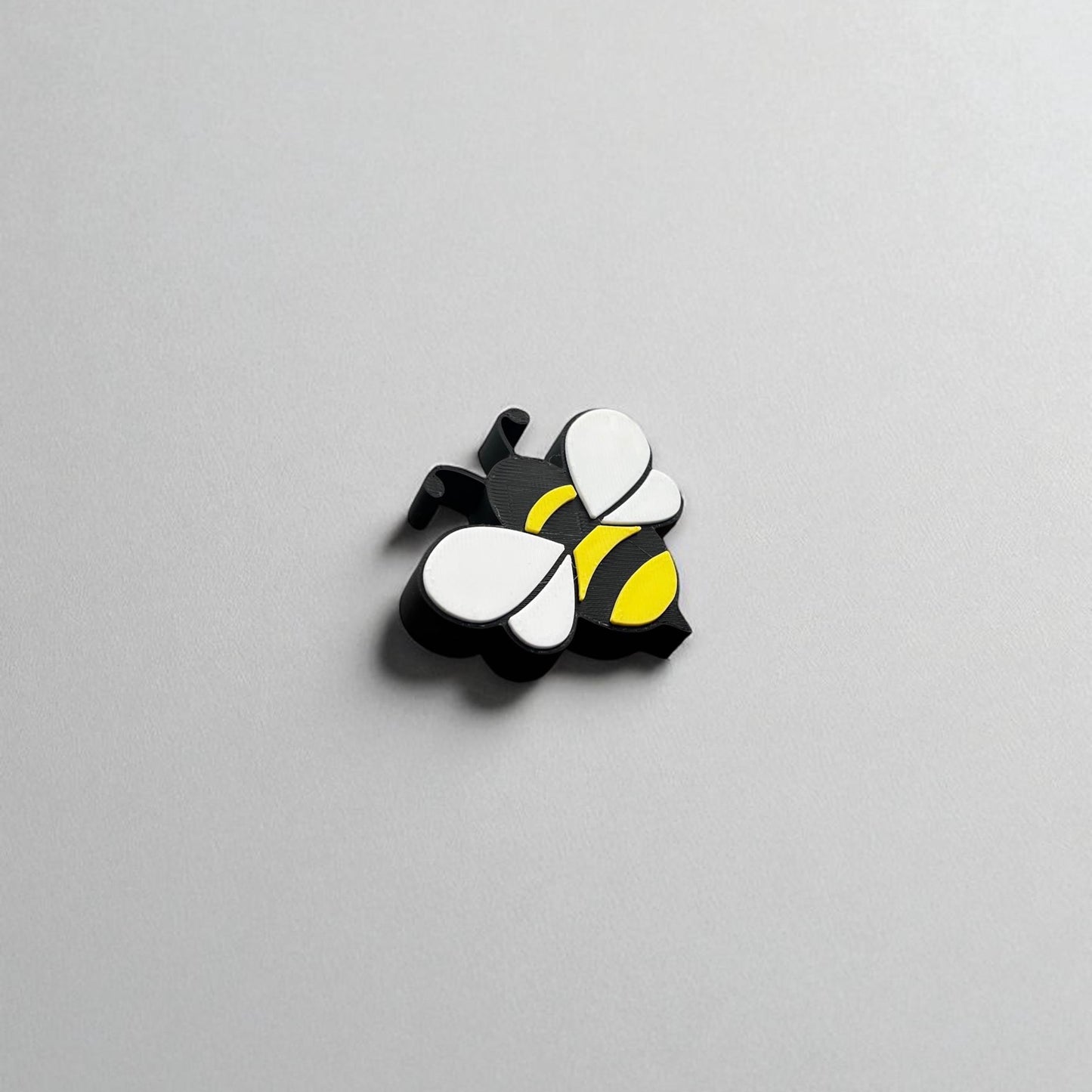3D Printed Bee Drawer Pull – Cute Cabinet Knob – Bumblebee Furniture Handle for Dresser, Cupboard, or Nursery Decor