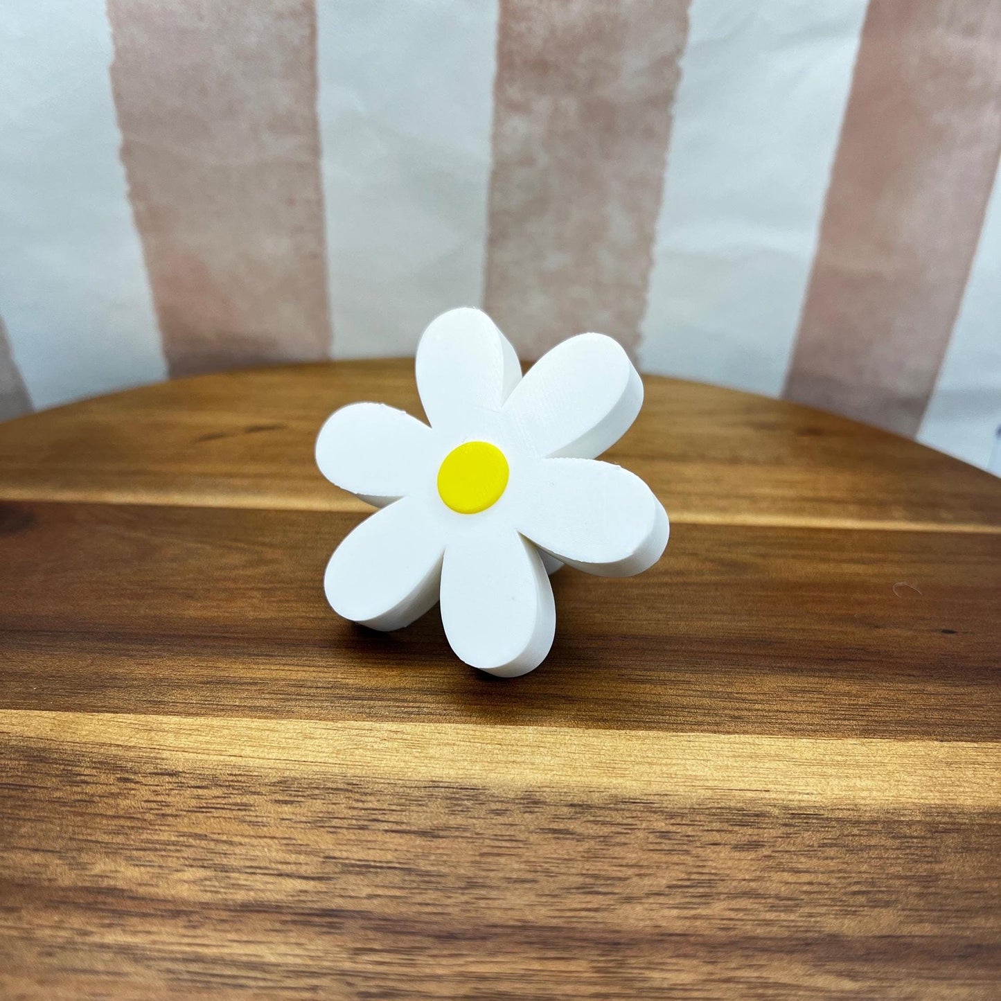 Daisy Flower Wall Hook | Cute Decorative Coat Hook | Kids Room, Nursery, Entryway Storage