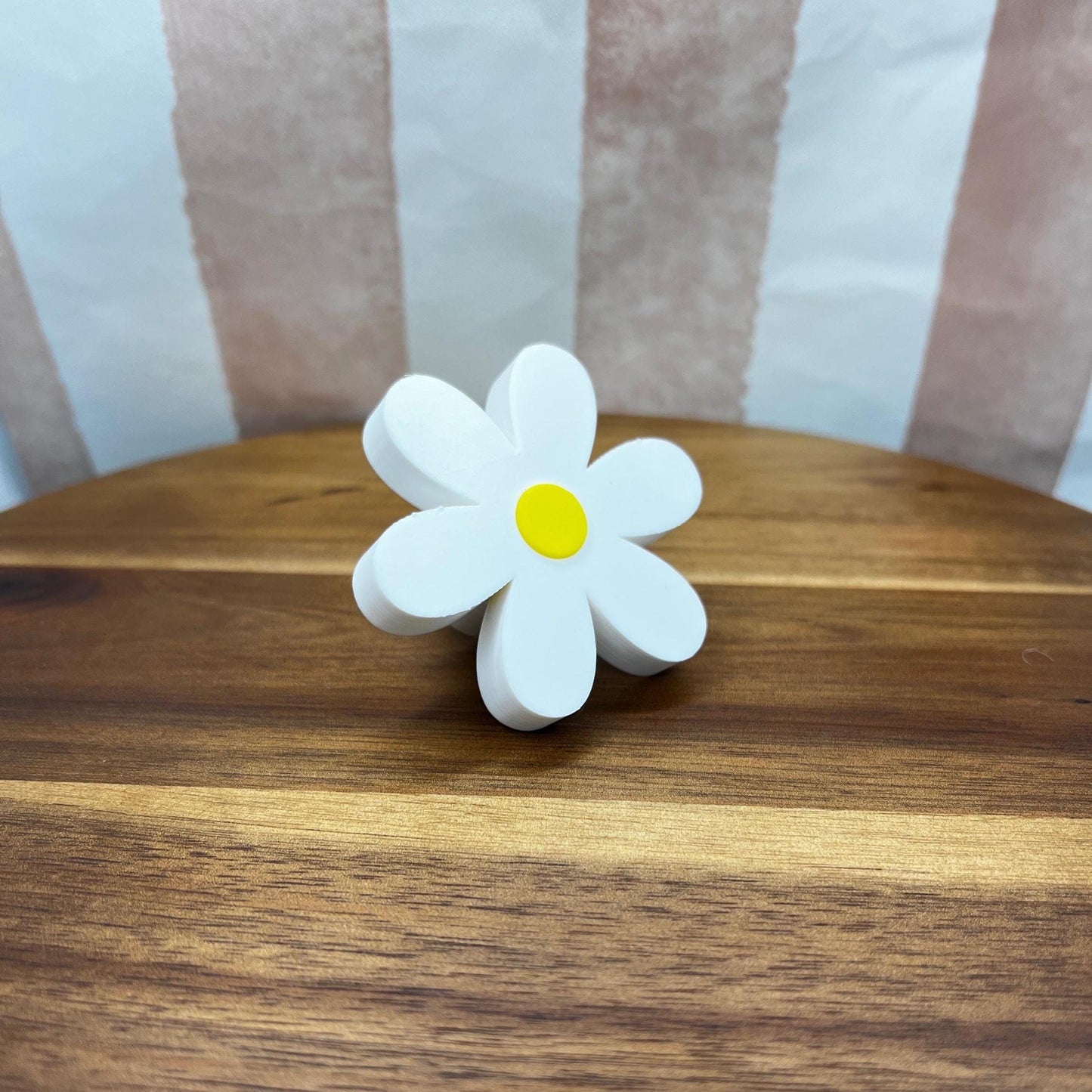 Daisy Flower Wall Hook | Cute Decorative Coat Hook | Kids Room, Nursery, Entryway Storage