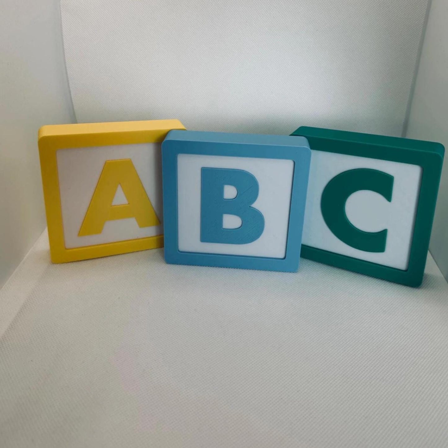 3D Printed ABC Blocks: Nursery Decor, Educational Alphabet Toys