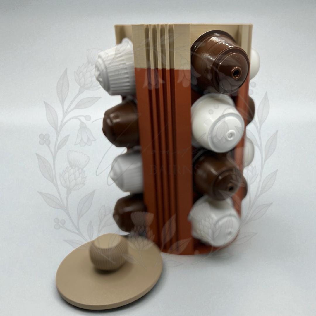 3D Printed Dolce Gusto Pod Holder: Coffee Organizer with Storage