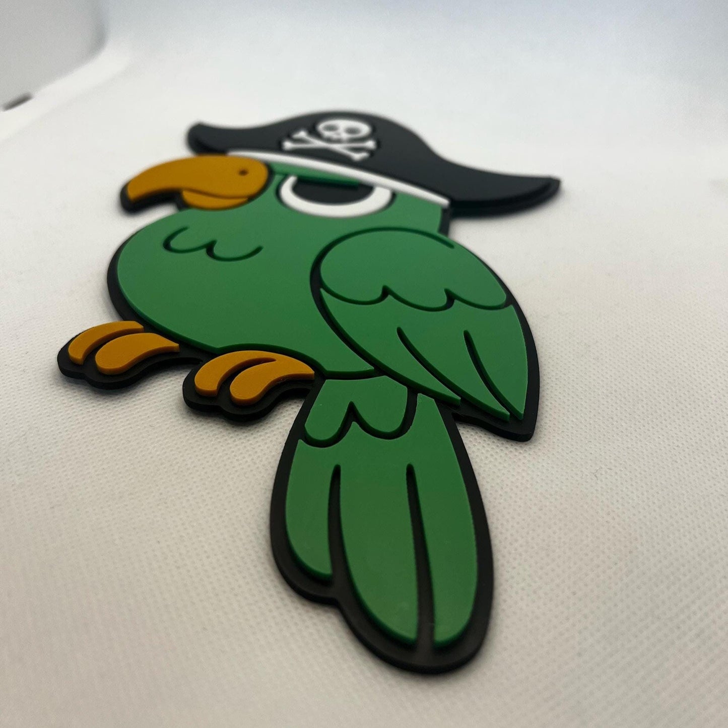 3D Printed Pirate Parrot Wall Decor: Kids Nautical Nursery Art