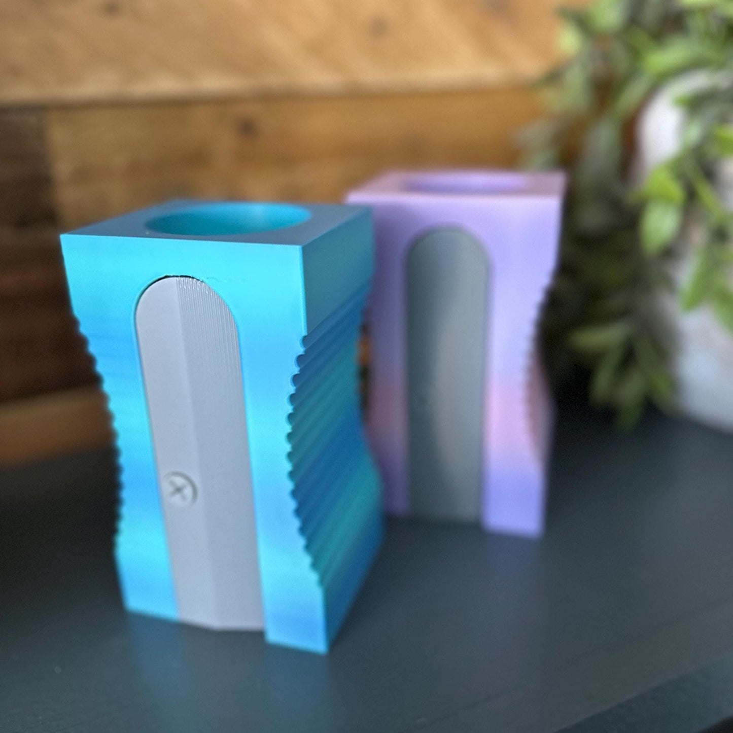 3D Printed Desk Organizer: Pencil Sharpener Holder, Fun Stationery Gift