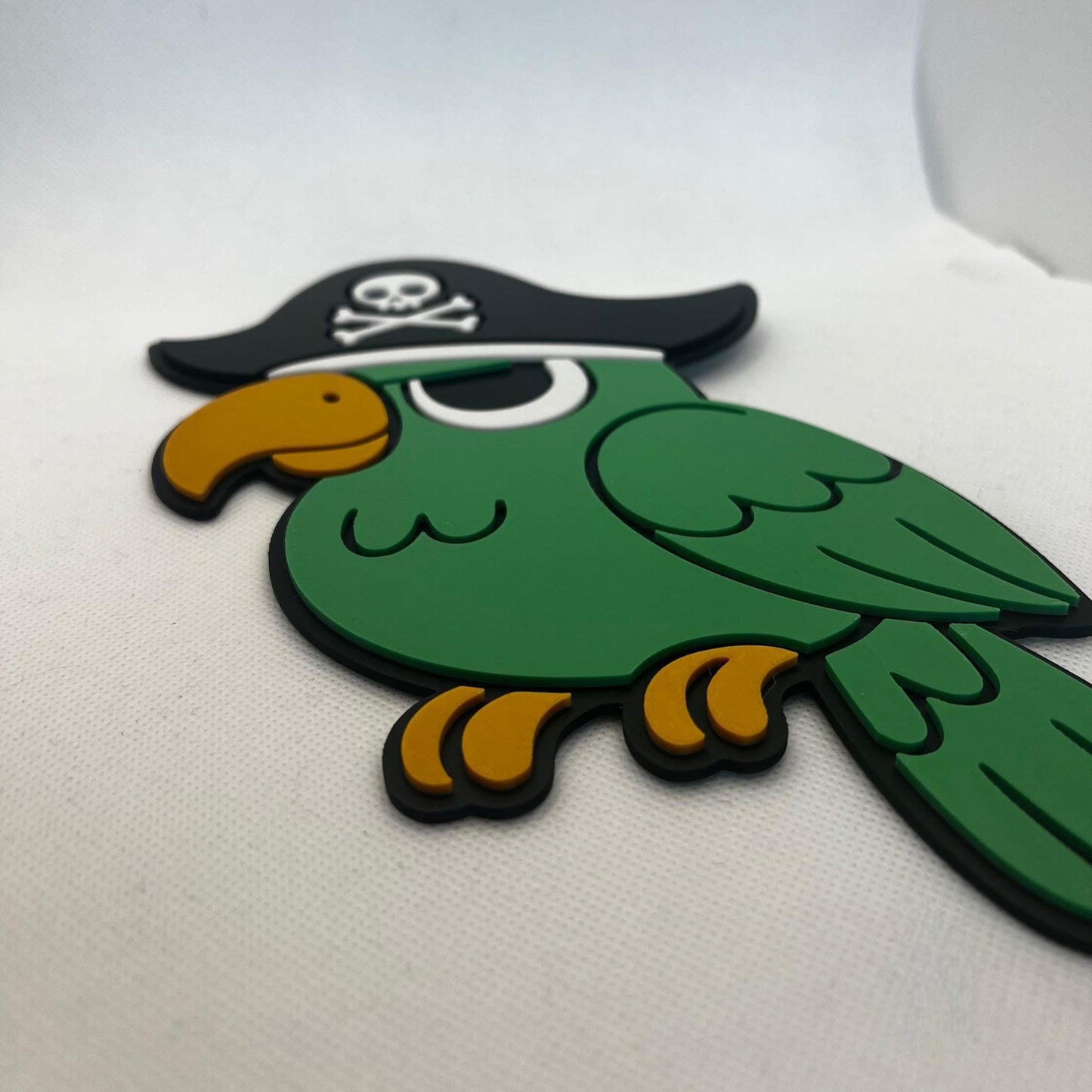 3D Printed Pirate Parrot Wall Decor: Kids Nautical Nursery Art