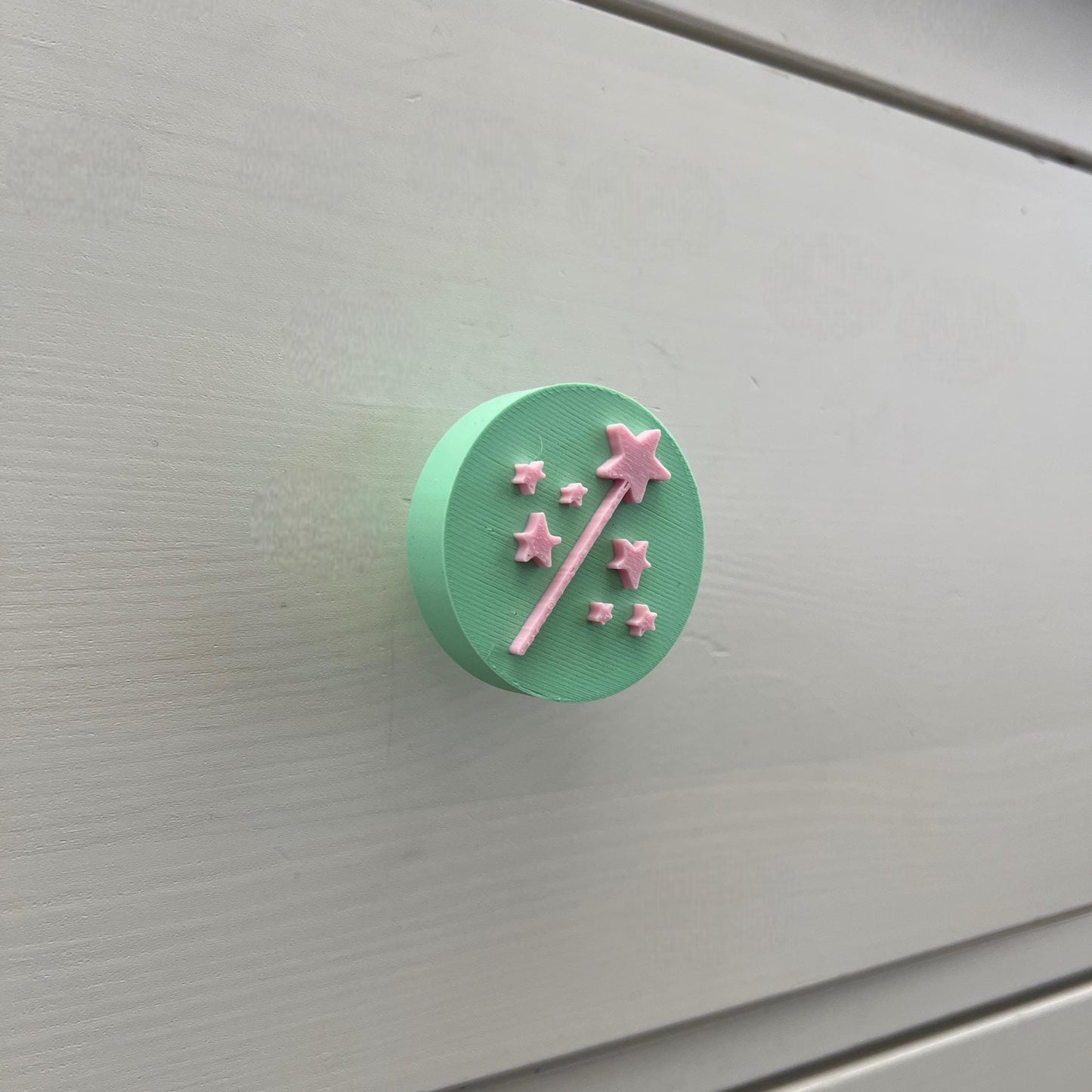 Princess Castle Drawer Knobs – 3D Printed Pastel Dresser Pulls | Kids Room & Nursery Furniture Handles
