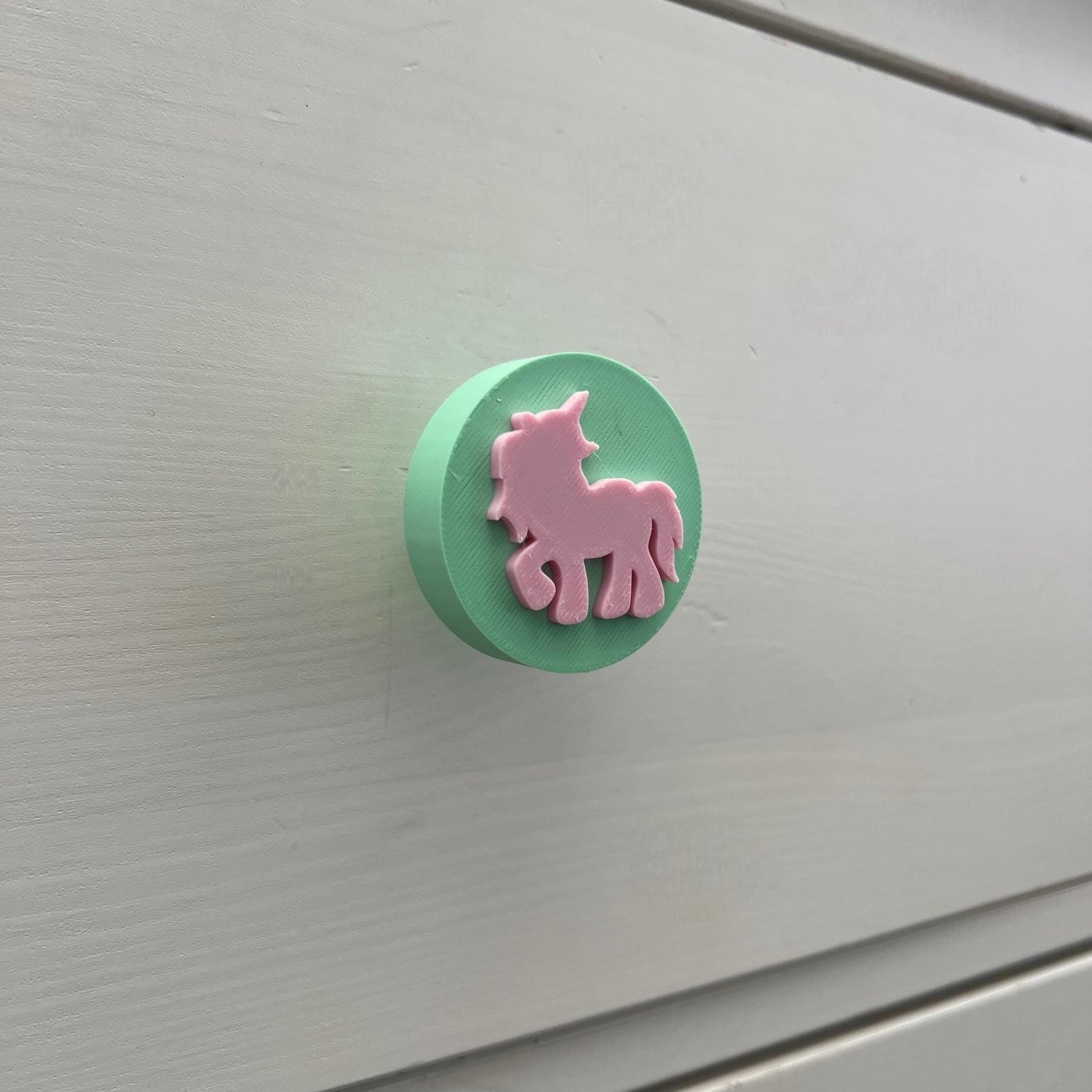 Princess Castle Drawer Knobs – 3D Printed Pastel Dresser Pulls | Kids Room & Nursery Furniture Handles