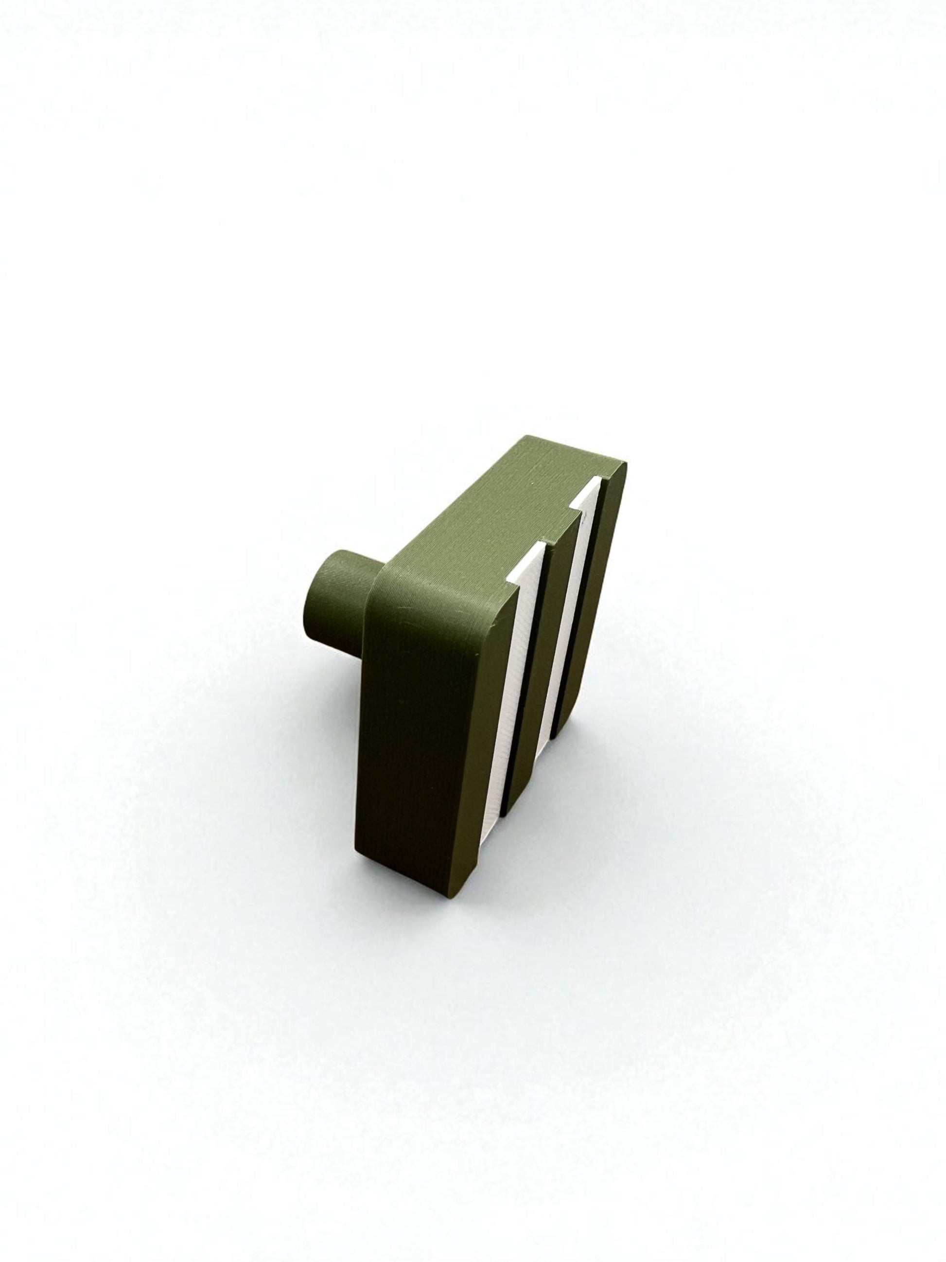 Striped Cabinet Knobs – Custom 3D Printed - Modern Colour Block Design
