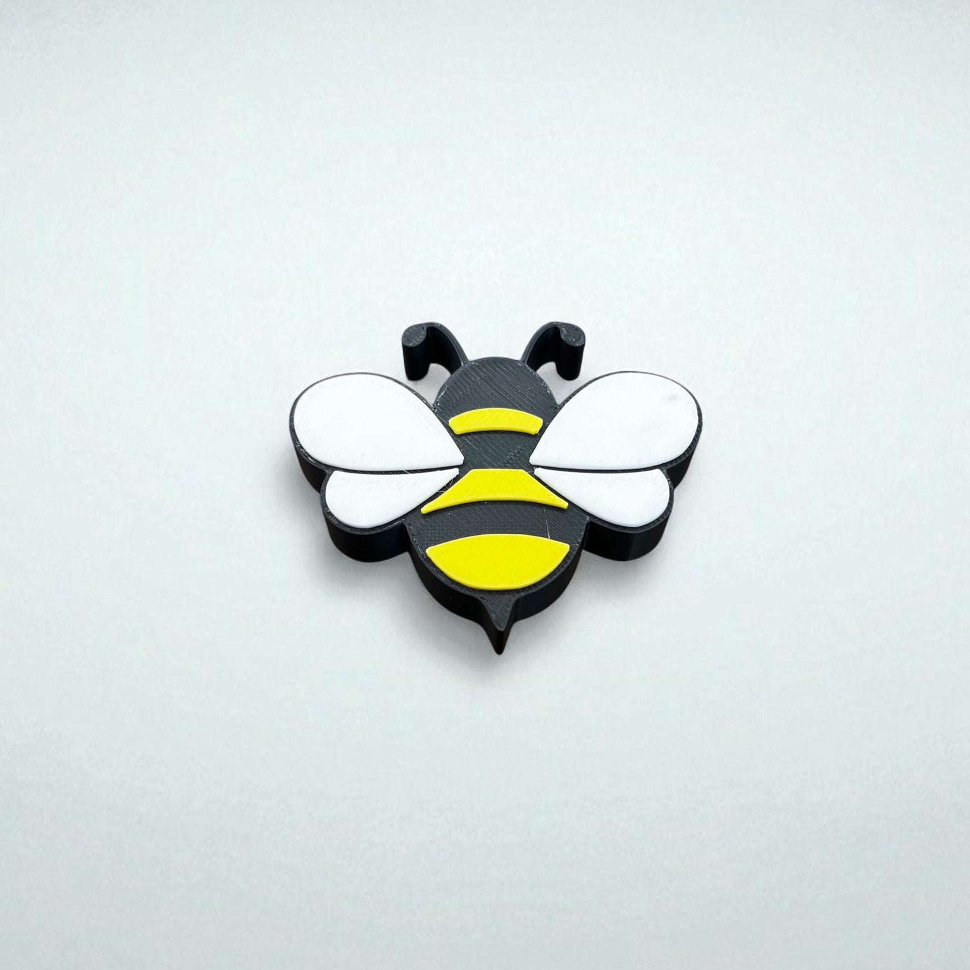 3D Printed Bee Drawer Pull – Cute Cabinet Knob – Bumblebee Furniture Handle for Dresser, Cupboard, or Nursery Decor