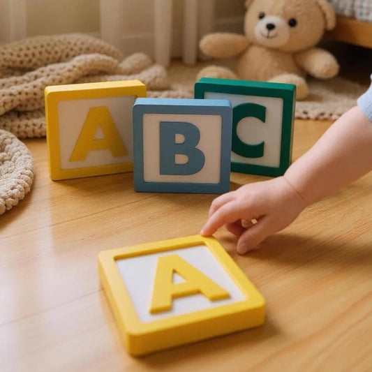 3D Printed ABC Blocks: Nursery Decor, Educational Alphabet Toys