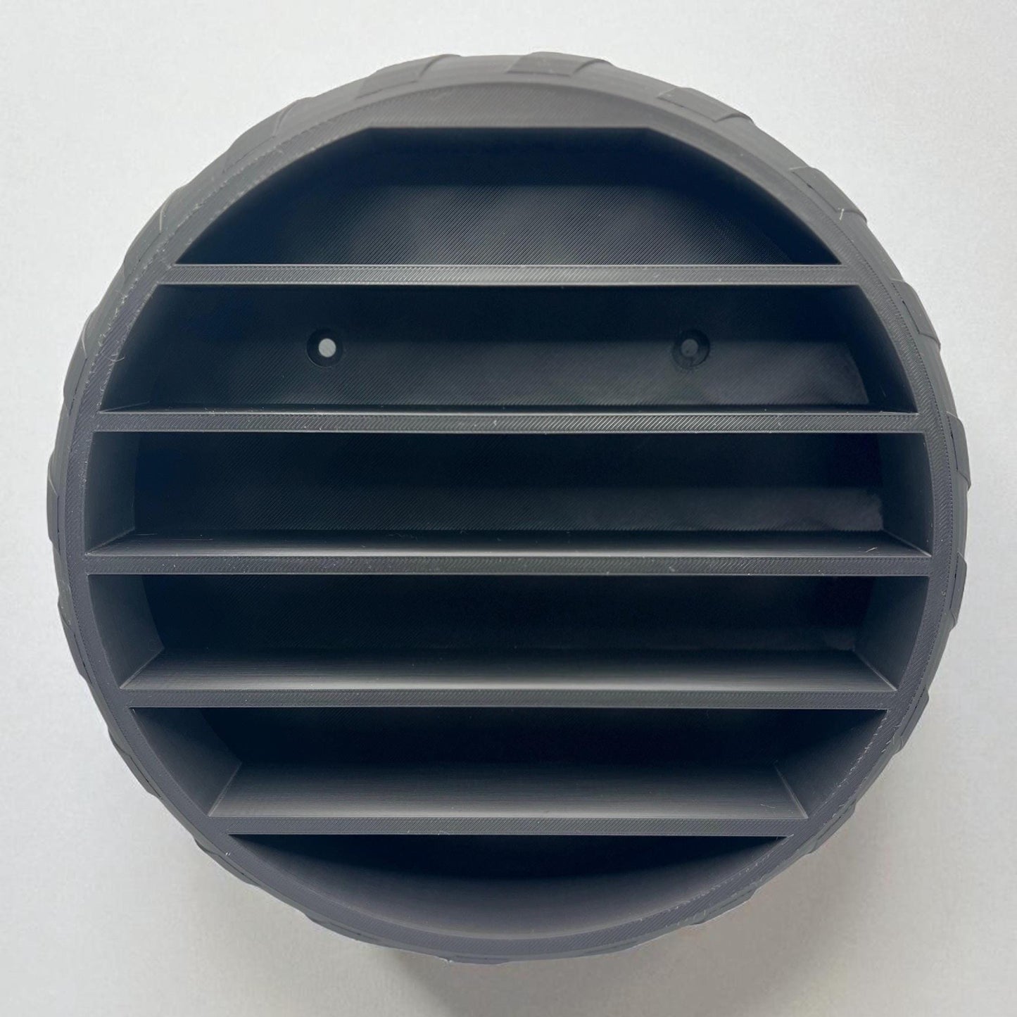 Tyre-Shaped Display Shelf: 3D Printed Wall-Mounted Organizer for Diecast Cars