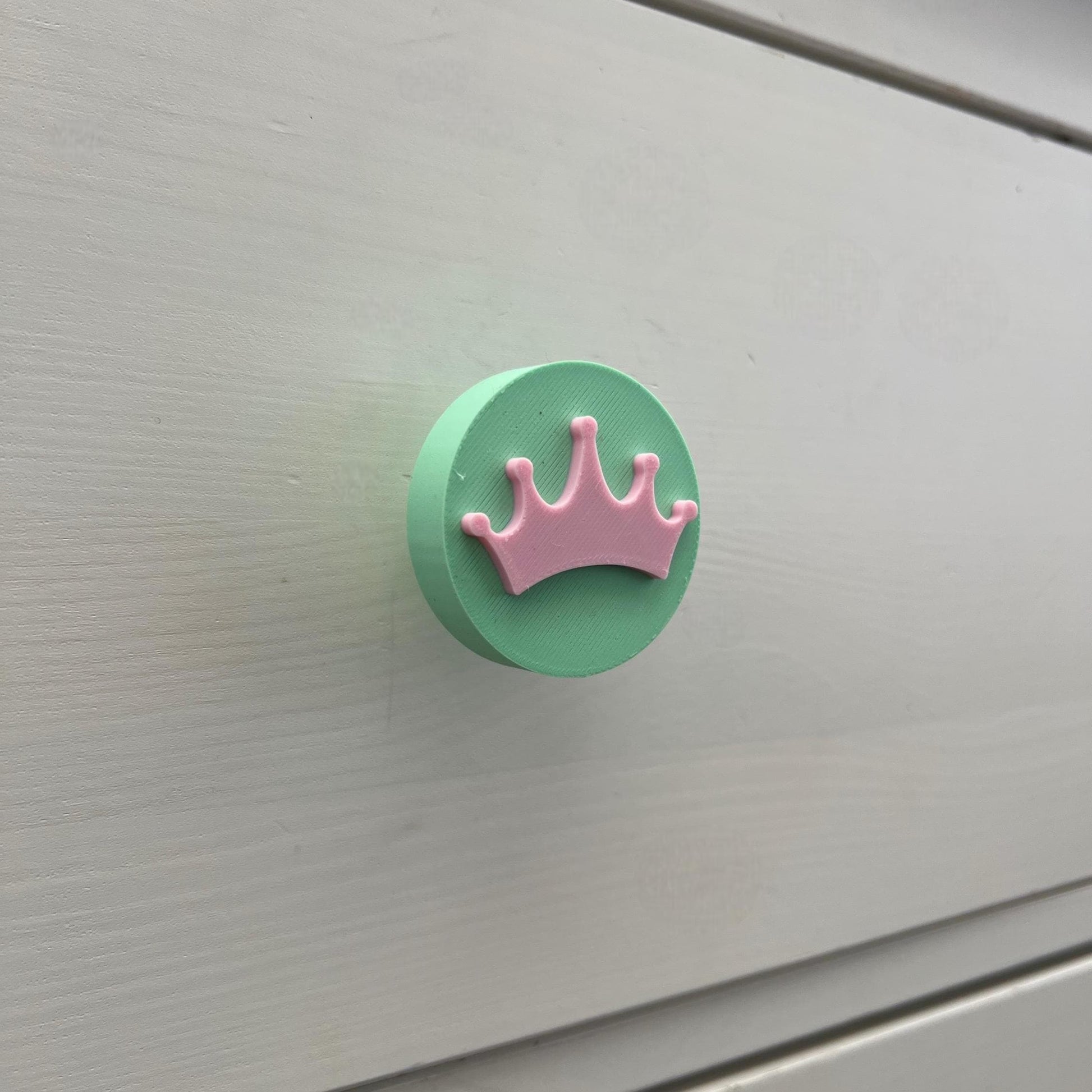 Princess Castle Drawer Knobs – 3D Printed Pastel Dresser Pulls | Kids Room & Nursery Furniture Handles