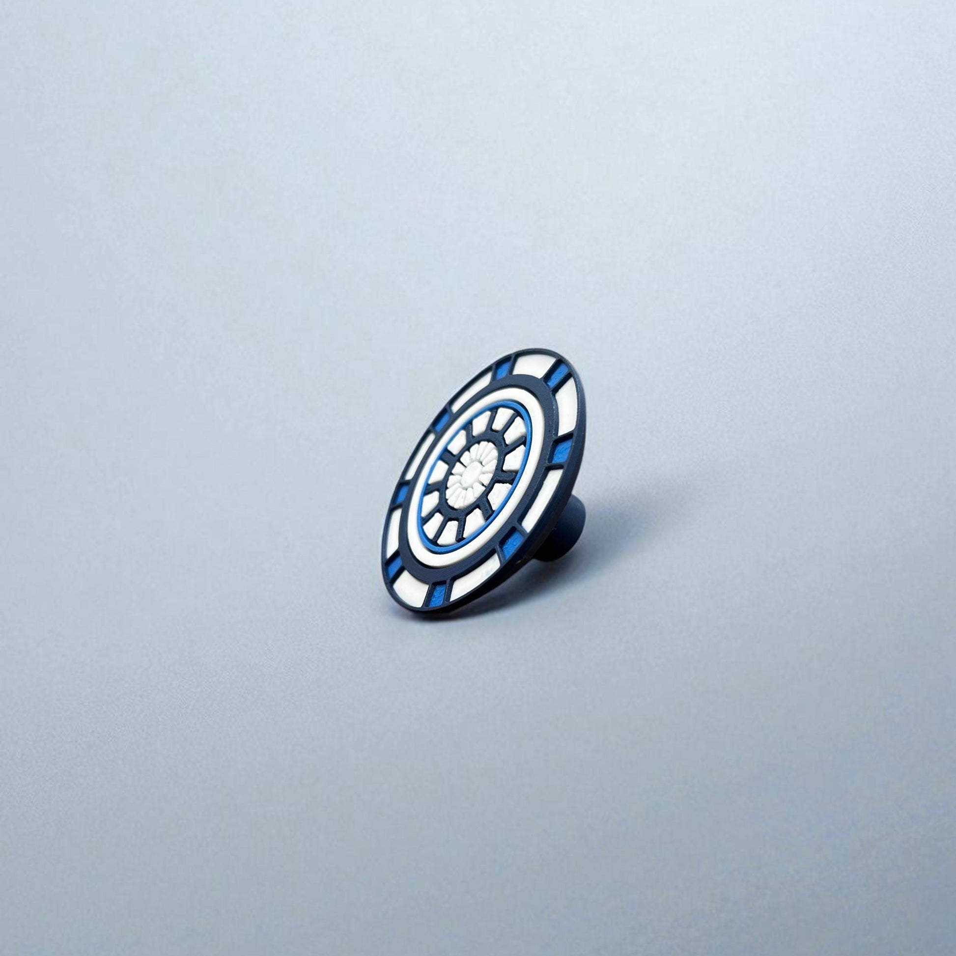 3D Printed Sci-Fi Drawer Pull: Arc Reactor Style Cabinet Knob