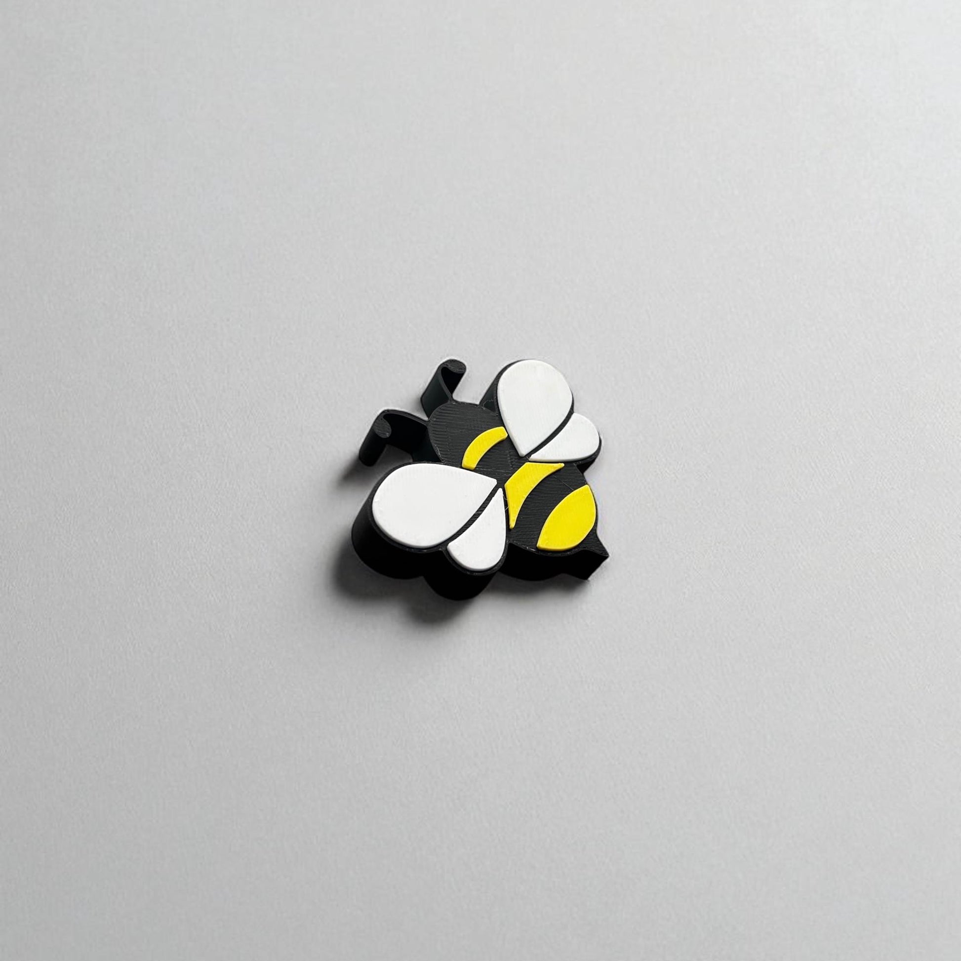 3D Printed Bee Drawer Pull – Cute Cabinet Knob – Bumblebee Furniture Handle for Dresser, Cupboard, or Nursery Decor