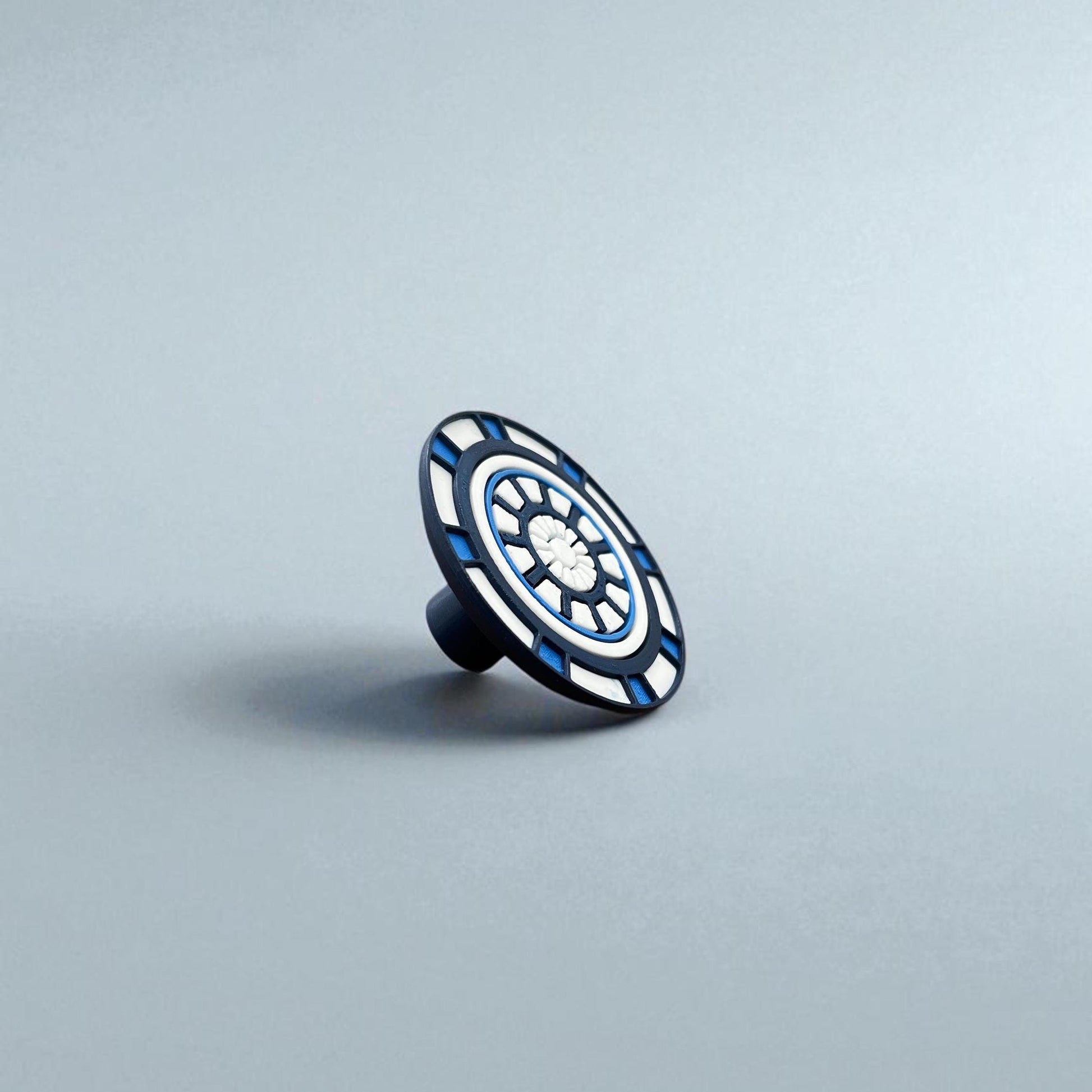 3D Printed Sci-Fi Drawer Pull: Arc Reactor Style Cabinet Knob