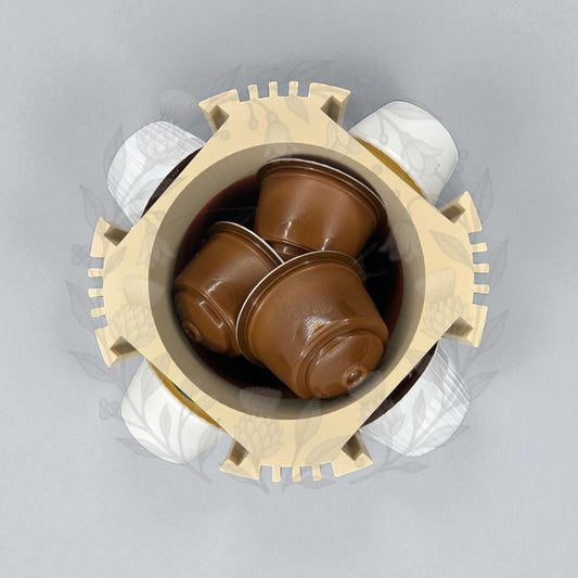 3D Printed Dolce Gusto Pod Holder: Coffee Organizer with Storage