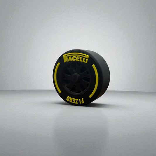 Formula 1 Racing Wheel Cabinet Knobs - Motorsport Inspired Drawer Pulls for F1 Fans